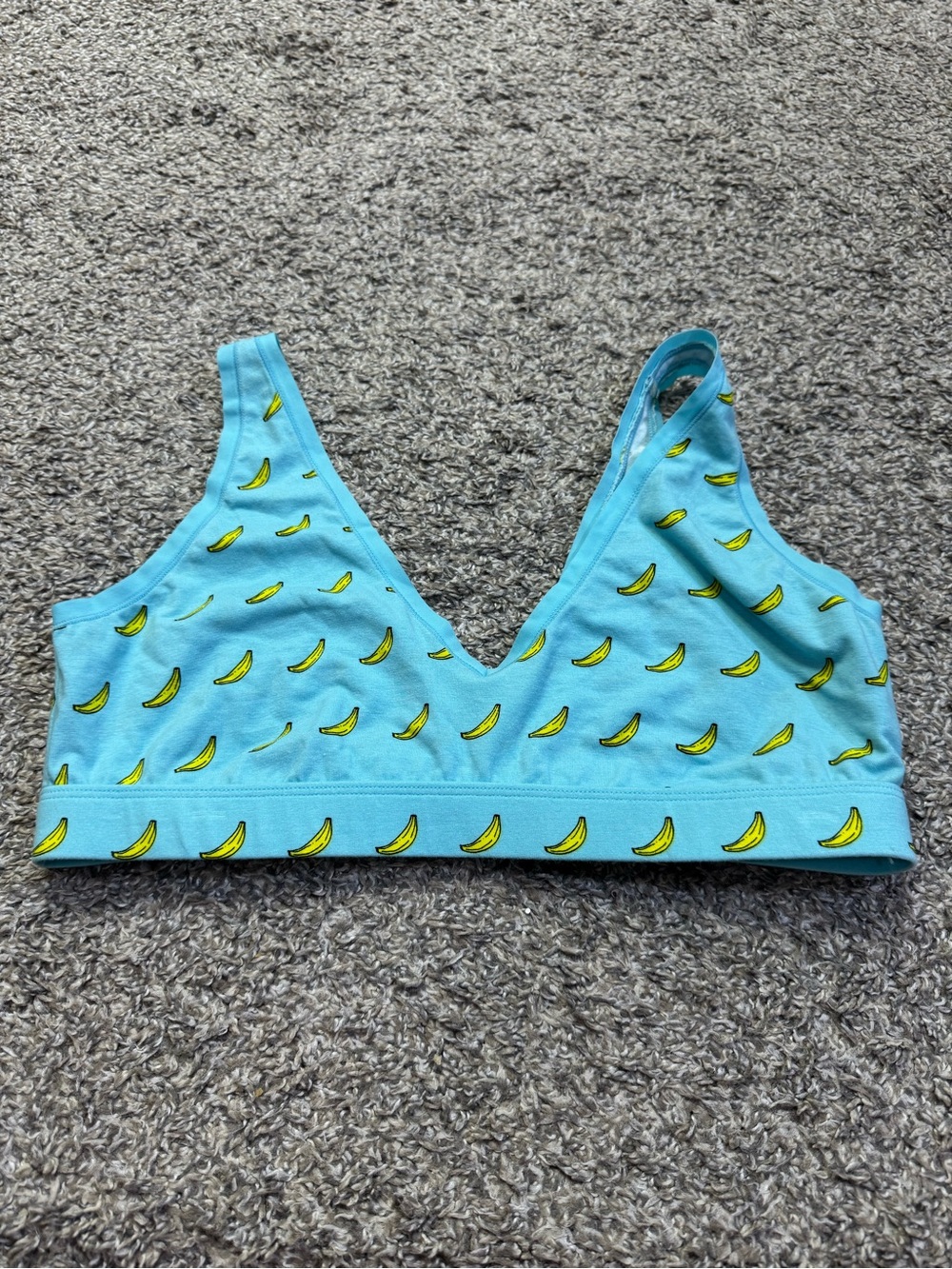 MeUndies Wireless Bralette Banana
